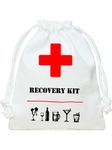 BLIVUS Hangover Kit & in Health Kit/Pouch (Set of 36) for Wedding/Party/Bachelor/Bachelorette/Special Occasion/Special Needs (White)