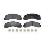 Front Semi-Metallic Disc Brake Pads PPF-D2087 Replacement For Ford F-150 Expedition Lincoln Navigator