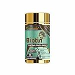 Vitaminnica Biotin 10000 mcg Vegetable Capsules - High Strength Formula - Supports Hair Growth, Glowing Skin, Energy & Vitality - Suitable for Vegans - Pack of 60-2 Months Supply