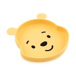 Bumkins Disney Silicone Grip Dish, Suction Plate, Baby Toddler Plate, BPA Free, Microwave Dishwasher Safe - Winnie The Pooh