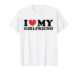 I Love My Girlfriend Gf I Heart My Girlfriend GF T-Shirt