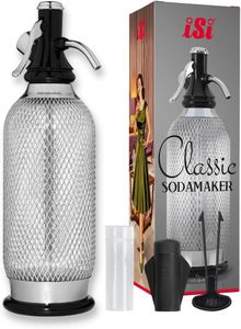 iSi Classic Soda Siphon – Stainless Steel Sparkling Water Maker