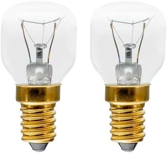 Quebec - Philips Oven Pygmy Lamp – SES E14 Small Edison Screw - Warm White Clear - Incandescent Traditional Replacement Light Bulb - Pack of 2 [Energy Class G] (40, watts)