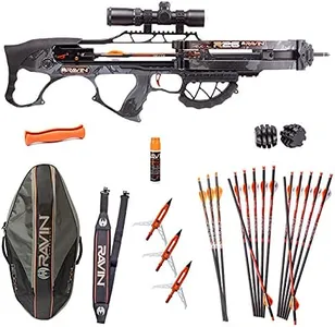 Ravin Custom Crossbows Ravin R26 Ultimate Crossbow Package with 15 Arrows, Soft Case, Broadheads and Much More, Predator Dusk
