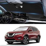 Custom Fit Rogue 3rd Windshield Sunshade for Nissan Rogue 3rd Gen 2021 2022 2023 2024 (Not for Rogue Sport) Front Window Car Shades Shield Cover for Windshield Sun Visor Protector Blocks UV Rays