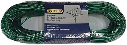 Syneco 30m Green Clothesline Wire DIY Replacement Clothesline 4mm x 30m