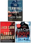 James Reece Series 3 Books Collection Set By Jack Carr (The Terminal List, True Believer, Savage Son)