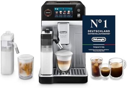 De'Longhi Eletta Ultra Kaffeevollautomat NEU - LatteCrema Milchsystem, 50+ heiße & kalte Getränke, besonders leise, intuitives Farb-Touchdisplay, einfache Reinigung, Metallgehäuse (ECAM472.85.MB)