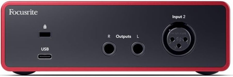 Focusrite Scarlett Solo Studio 4th Gen USB Audio Interface Recording Bundle