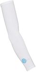 SParms UPF 50+ Cooling Arm Sleeves - White (Pair of 2) (M)