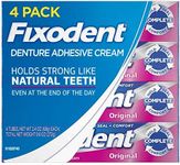 Fixodent Original Denture Adhesive Cream-2.4 oz, 4 pk