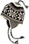 Hand Knit Sherpa Wool Hat with Micr