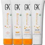 GK HAIR Global Keratin The Best Kit (3.4 Fl Oz/100ml) Smoothing Keratin Hair Treatment Professional Brazilian Complex Blowout Straightening For Silky Smooth & Frizz Free Hair