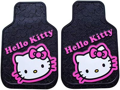 Plasticolor 001502R01 Universal Fit Hello Kitty Collage Floor Mat