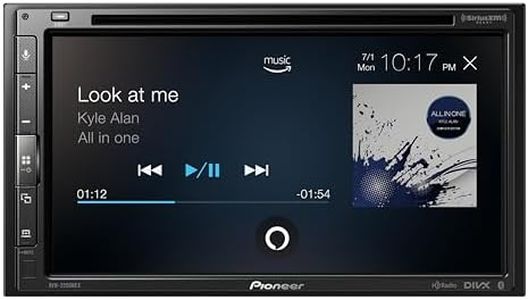 Pioneer AVH-2550NEX 6.8" Touchscreen Multimedia DVD Receiver and Bluetooth Car Stereo - Double Din Head Unit, Apple CarPlay and Android Auto, HD Radio, Rear Camera Capable