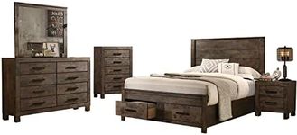 Coaster Woodmont Queen Bed 5-Piece 