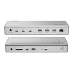 WAVLINK Thunderbolt 4 Docking Station, 98W PD, Single 8K/Dual 4K Monitor Docking Station with 3 Thunderbolt 4 Ports, 4xUSB-A,USB-C,2.5 GbE,SD,Audio/Mic, Compatible with MacBook Pro/Air Thunderbolt 4/3