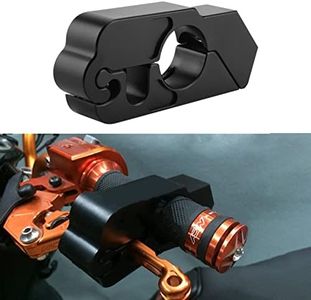 Brake Lever Lock, Rustproof Motorcycle Grip Lock Safety Lock for Motorbike for Electric Motor Car for Driving for Cycling (Black)