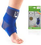 Neo-G Ankle Support for Kids – Child Ankle Brace for Strains, Sprains, Instability, Juvenile Arthritis - Kids Ankle Support for Gymnastics, Sports - Adjustable Compression - Class 1 Medical Device