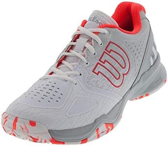 Wilson WRS3239008.5 Mesh Women's KAOS Comp Tennis Shoes (White)