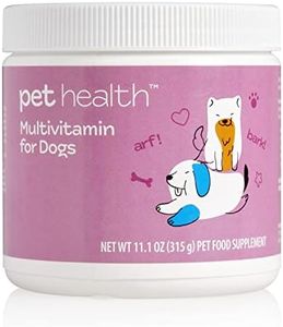 Pet Health Multivitamin Formula for Dogs, Promotes Healthy Skin & Coat, Healthy Growth, Strong Bones & Teeth, Supports Immune System, Market America (90 Servings)