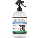 The Healthy Dog Co - Dog Perfume Spray - Natural Dog Deodorant Spray and Dog Cologne - Fresh Baby Powder Dog Spray for Smelly Dogs - Odour Eliminator Suitable as Puppy Perfume - 250ml