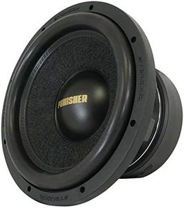 Rockville Punisher 12D1 12" 5600w Peak Car Audio Competition Subwoofer Dual 1-Ohm Sub 1400w RMS CEA Rated, Black