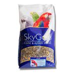 SkyGold Standard Parrot Seed 12.5kg - Parrot Seed Mix for African Greys, Parakeets, Cockatiels, Balanced & Healthy Cage & Aviary Bird Food with Chillies