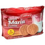 Delicious and Crunchy Maria Biscuits, Snacks for Kids by Cuetara - Cookies and Snacks Product of Portugal - 800g (4 Packs of 200g)