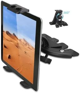 Linkstyle Porta Tablet da Auto per Lettore CD Slot, Supporti per Telefono da Auto per Tablet e telefoni da 4-9pollici