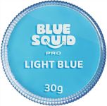 Blue Squid PRO Face Paint - Professional Water Based Single Cake Facepaint & Body Paints - SFX Makeup, Kids Adults Face Painting for Costume, Halloween, Cosplay - Classic Light Blue 30g / 1oz