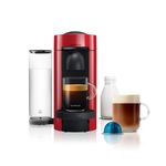 Nespresso Vertuo Plus Automatic Pod Coffee machine for Americano, Decaf, Espresso by Magimix in Red