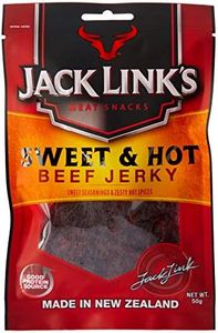 Jack Links Sweet and Hot Beef Jerk, 10 x 50 Grams