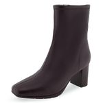 Aerosoles Women's Miley Fashion Boot, Black Leather, 5.5 UK