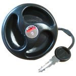 Universal Fresh Water locking Inlet Filler Cap Black Caravan Motorhome