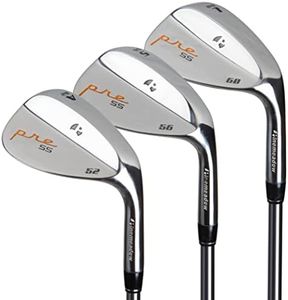 Pinemeadow Pre 3 Wedge Pack (Right-Handed, Steel, Regular, 52/56/60-Degrees)