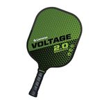 GAMMA Sports 2.0 Pickleball Paddle: Mens and Womens Textured Graphite Face Pickle-Ball Racquet - Indoor and Outdoor Racket: Voltage Green, 7.6 oz