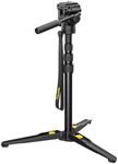 Fanttik DT10 Pro Laser Level Tripod, 2.2 Lbs Lightweight, 360° Flexible Pan Head, Quick Release Plate with 1/4"-20 Thread Mount, for Measurement Tools