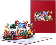 Magic Ants Christmas Card, Pop Up C