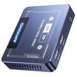 Capture Card, ANYOYO 4K 60FPS HDR & VRR Passthrough Near-Zero Latency Video Capture Card for PS5, PS4, Nintendo Switch, Windows 11 / Mac Os12