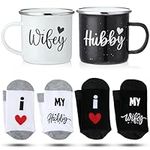 Domensi 4 Pack Hubby and Wifey Gift