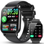 Smart Watch for Men Women Answer/Make Calls - 1.85" HD Touch Screen Smart Watches with Heart Rate Sleep Monitor - 112 Sports Modes - Fitness Tracker - IP68 Waterproof Smartwatch for Android iOS