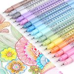 HANKU 0.38mm Fine Point Pen,16 Pack