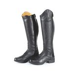 Shires Moretta Gianna Adults Leather Riding Boots - Black Adults 6 XW