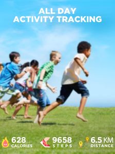 BIGGERFIVE Kids Fitness Tracker – Activity & Sleep Monitor