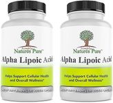 Simply Nature's Pure Alpha Lipoic Acid 600mg 240 Veggie Capsules RLA R-LA R-Lipoic S-Lipoic, ALA, Non-GMO Thioctic Acid 8 Month Supply