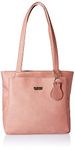 Fostelo Women's Vegan Leather Florence Handbags Shoulder Hobo Bag Ladies Purse (Light Pink) (Large)