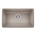 Blanco 442531 Granite Kitchen Sink Precis 18-in X 30-in Truffle