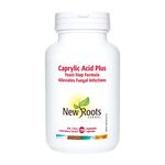 New Roots Herbal - Caprylic Acid Plus - 120 Capsules - Yeast-Stop Formula - Pau D Arco Capsules - Caprylic Acid Capsules for Candida - Balance Intestinal Flora & Reduce Blood Pressure- Yeast Stop Pills