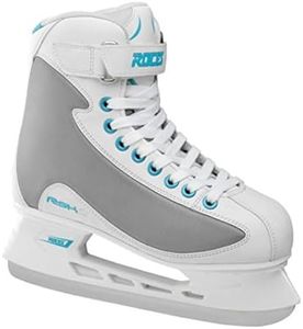Roces RSK2, Pattino da Ghiaccio Donna, Bianco/Azure, 38.0